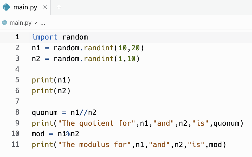 Some of my first python code